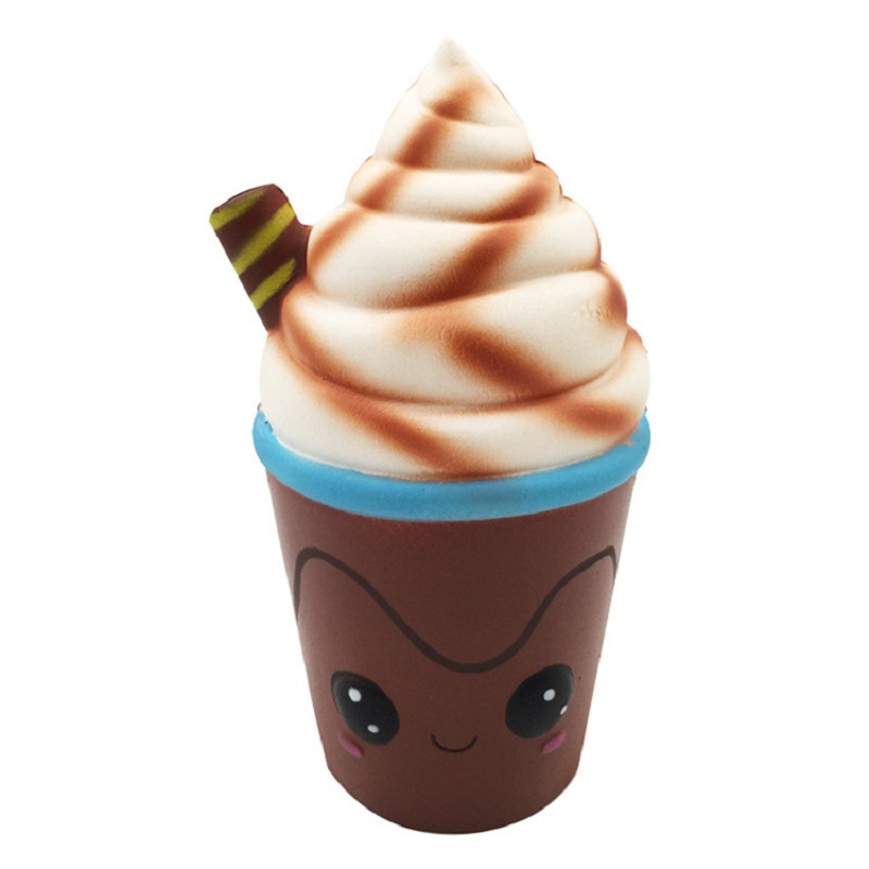 Food Sweet Snacks - จัมโบ้ช็อกโกแลตไอศกรีม Squishy ครีมกลิ่นหอมช้า Rising ความเครียดบรรเทาของเล่นสําหรับเด็กผู้ใหญ่ Decompression