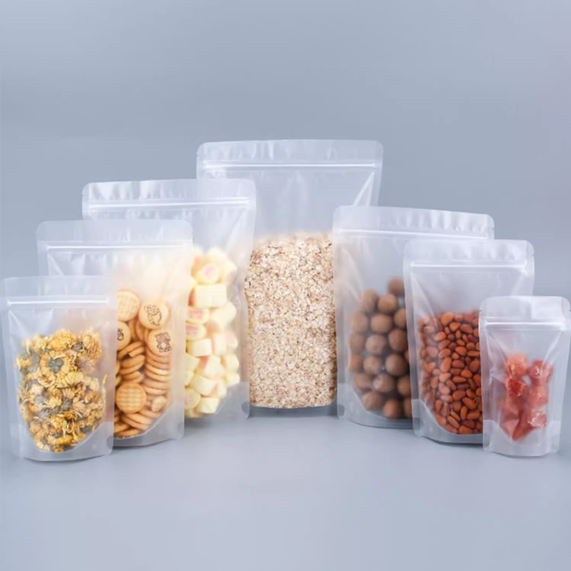 ถุงซิปล็อคแบบตั้งได้ 100 ชิ้น, - Food Snacks Brands บทวิจารณ์และราคา