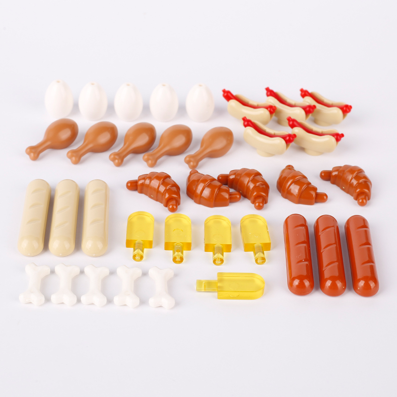 MOC City Street ตัวเลขอาหารพิม - Food Sweet Snacks บทวิจารณ์และราคา
