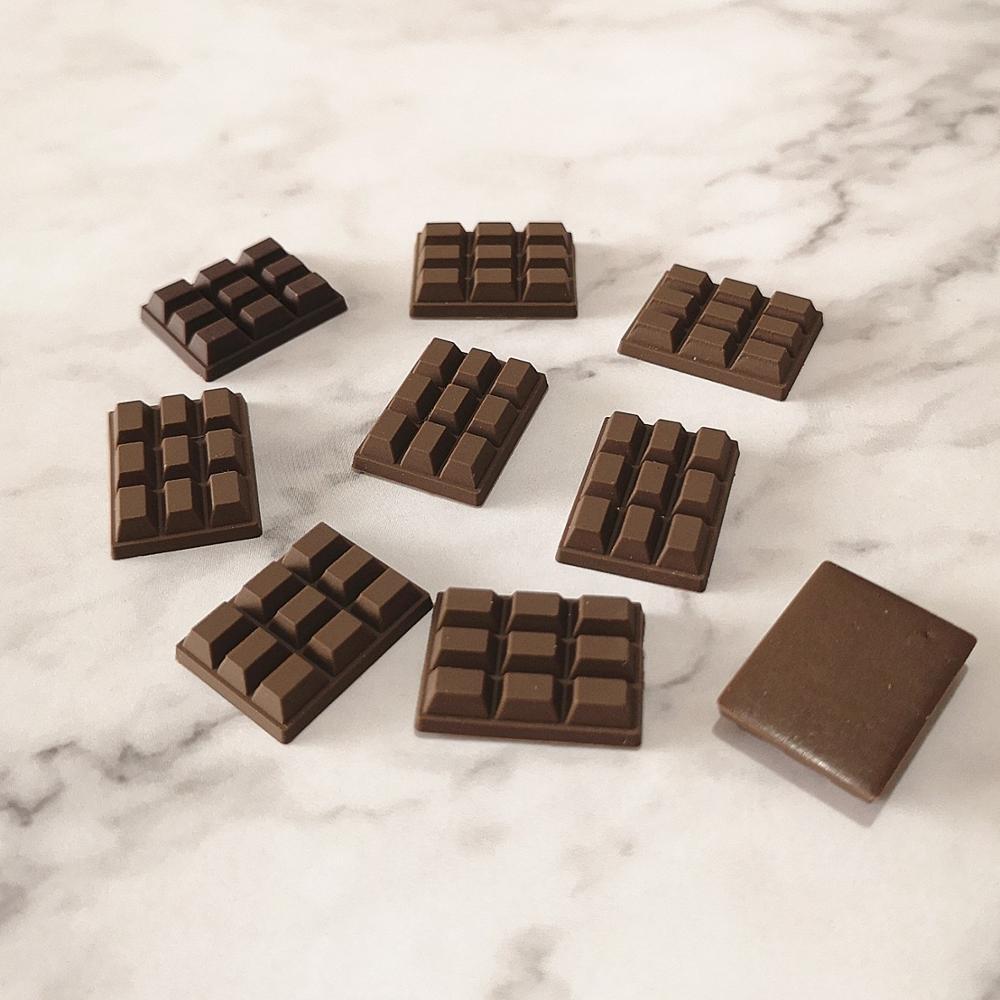 10ชิ้น23*16มม. ช็อกโกแลตผสมพอล - Food Sweet Snacks บทวิจารณ์และราคา