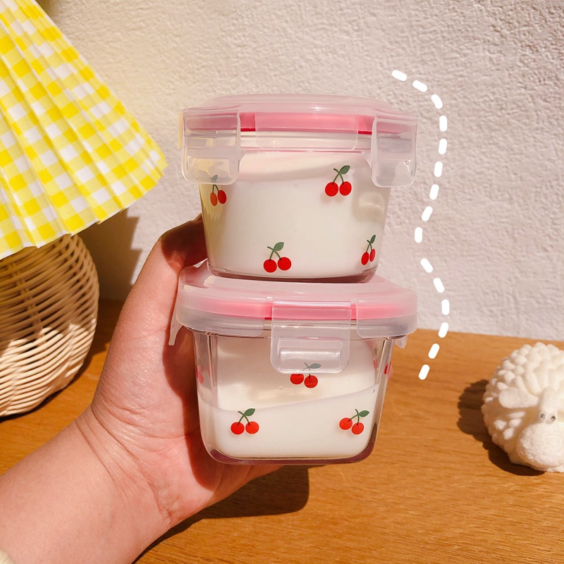 กล่องเล็กปิดผนึกลายเชอร์รี่เกา - Food Sweet Snacks บทวิจารณ์และราคา