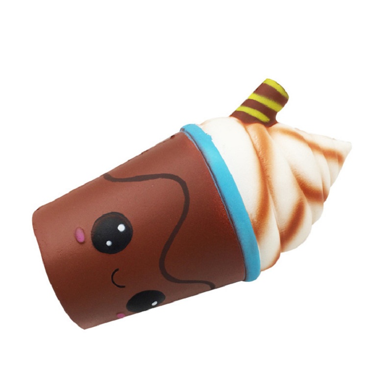 จัมโบ้ช็อกโกแลตไอศกรีม Squishy - Food Sweet Snacks บทวิจารณ์และราคา