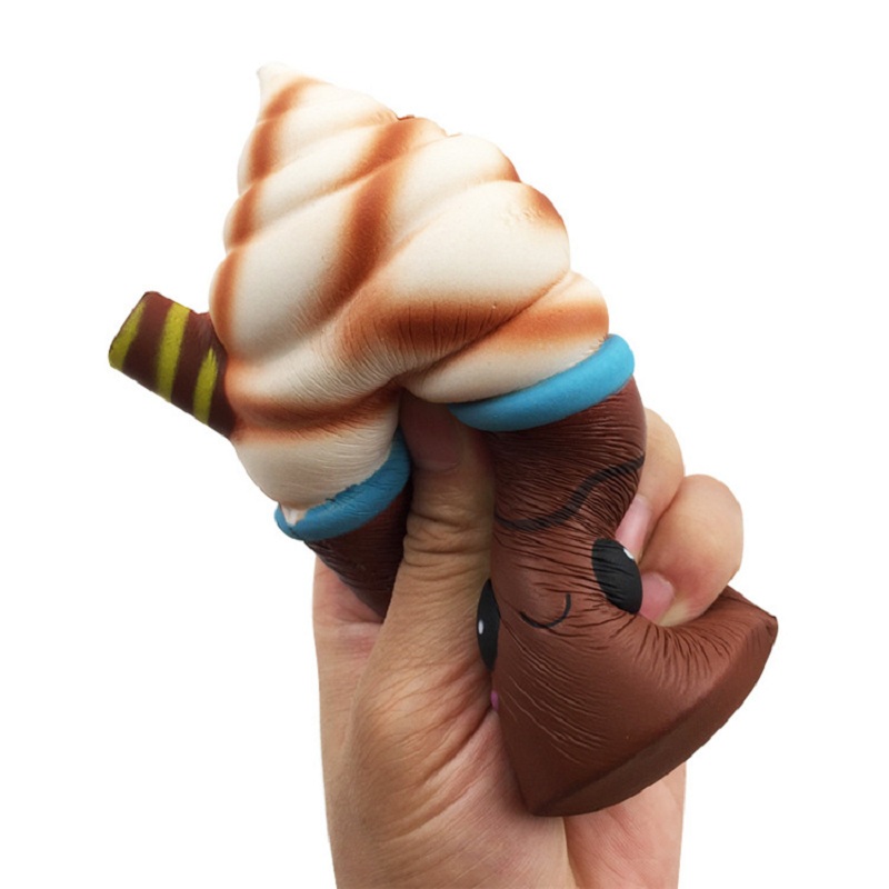 จัมโบ้ช็อกโกแลตไอศกรีม Squishy - Food Sweet Snacks บทวิจารณ์และราคา