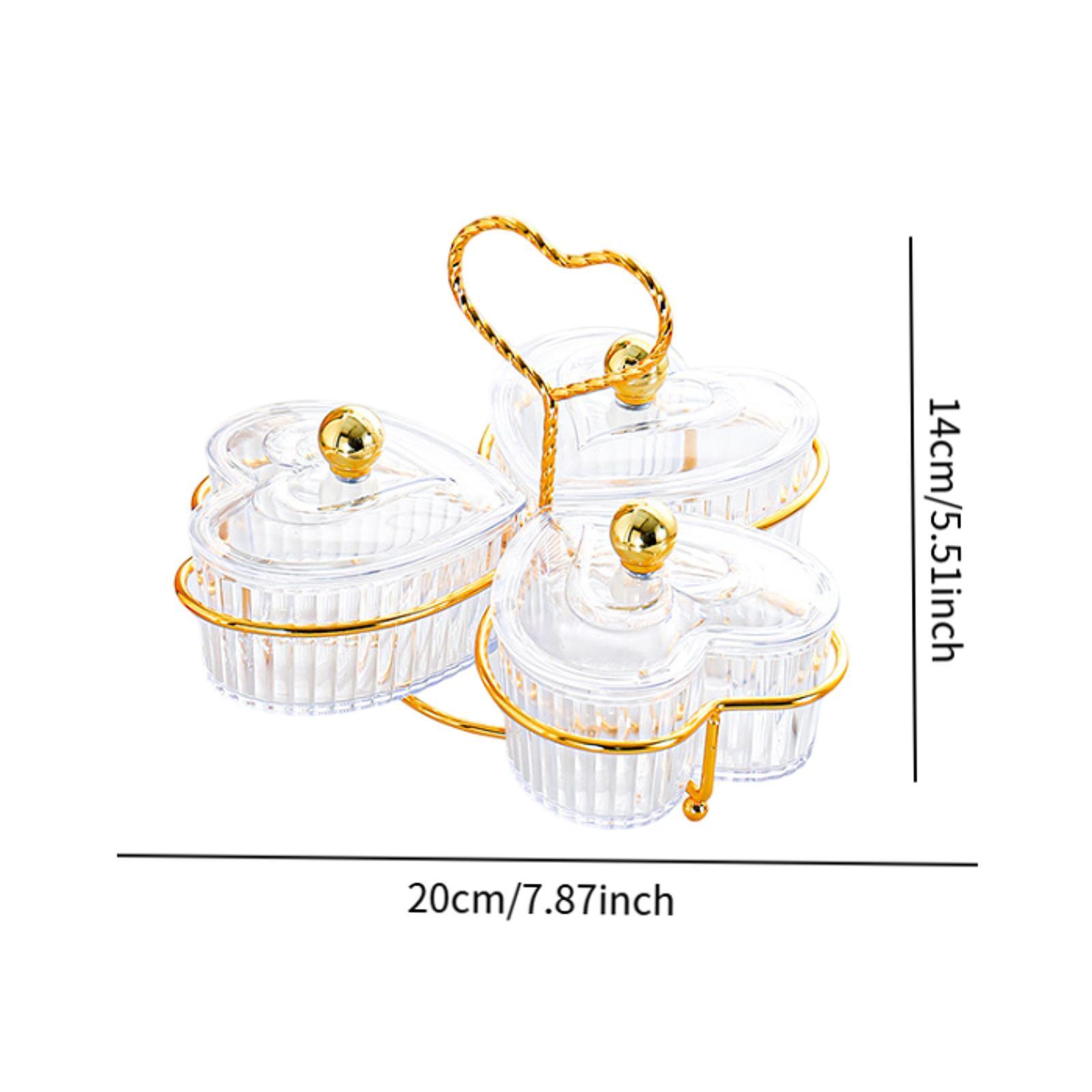 ถาดแบ่งเสิร์ฟ ถาดใส่ขนม ถาดโชว - Food Sweet Snacks บทวิจารณ์และราคา