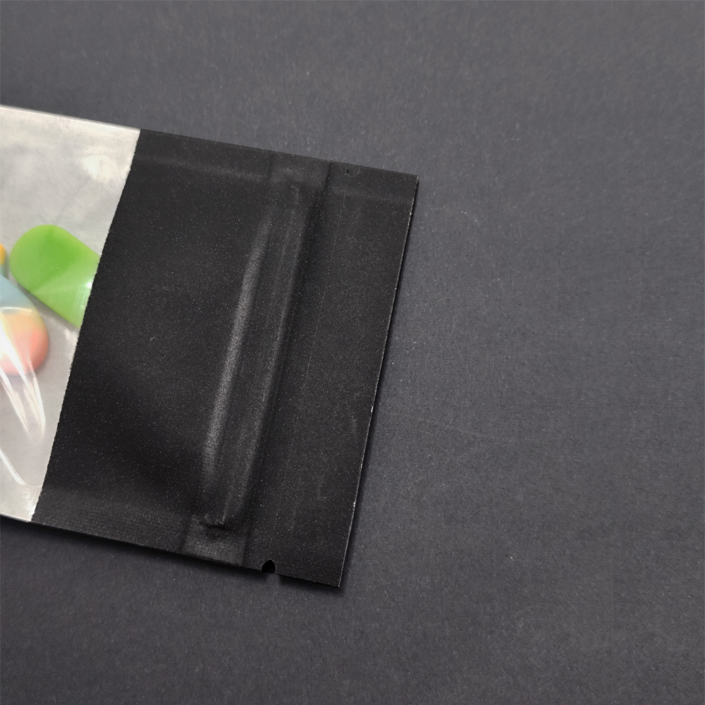100 ชิ้นสีดํา Reclosable กระดา - Food Snacks Packets บทวิจารณ์และราคา