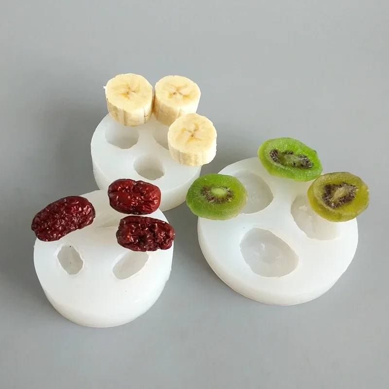 3d ผลไม้ซิลิโคนแม่พิมพ์กล้วยชิ - Dried Fruit Mix บทวิจารณ์และราคา
