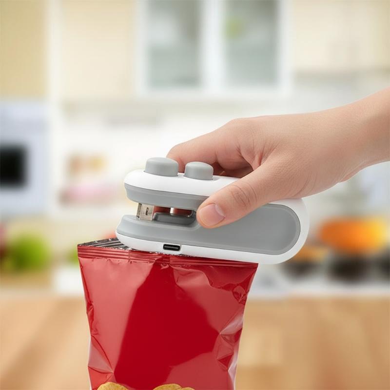 เครื่องซีลถุงแบบพกพาขนาดเล็ก ช - Food Snacks At Home บทวิจารณ์และราคา