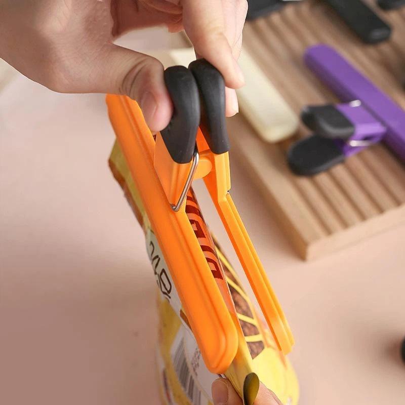 คลิปหนีบปิดถุงขนมอเนกประสงค์แบ - Food Snacks Packets บทวิจารณ์และราคา