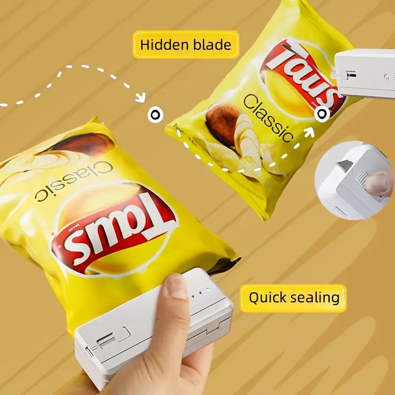 เครื่องซีลแบบแรงกระตุ้น การปิด - Quick Food Snacks บทวิจารณ์และราคา